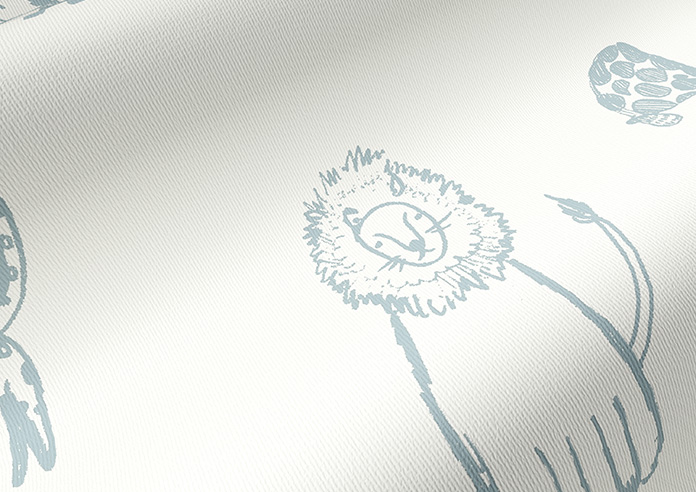 Zootime Sketch, Slate - Roller Blind - Image 4